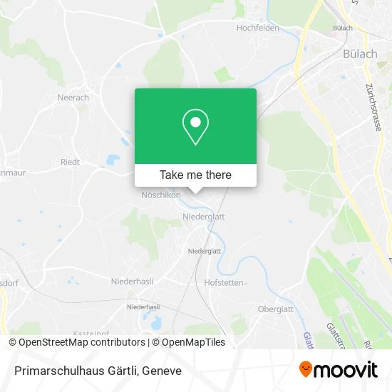 Primarschulhaus Gärtli map
