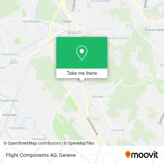 Flight Components AG map
