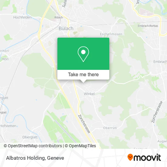 Albatros Holding map