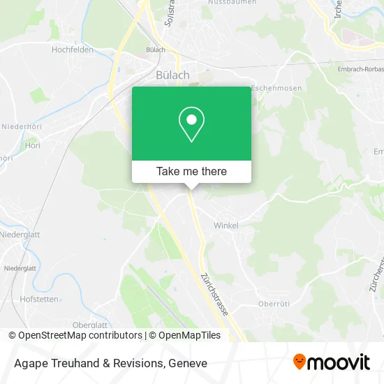 Agape Treuhand & Revisions map