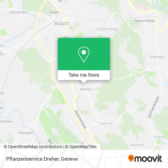 Pflanzenservice Dreher map