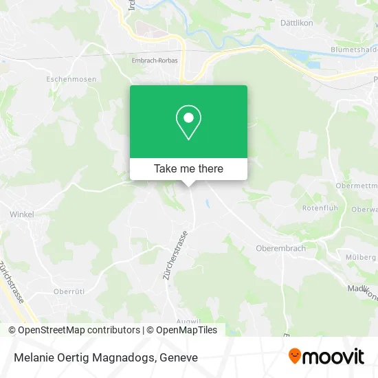 Melanie Oertig Magnadogs map