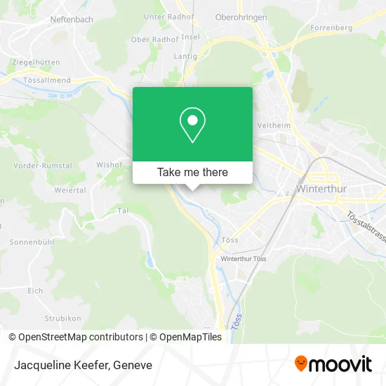 Jacqueline Keefer map