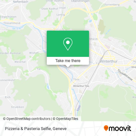 Pizzeria & Pasteria Selfie map