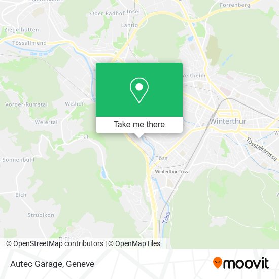 Autec Garage map