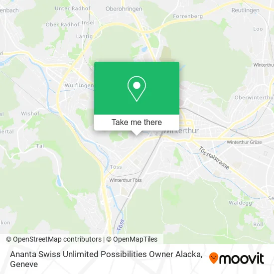 Ananta Swiss Unlimited Possibilities Owner Alacka map
