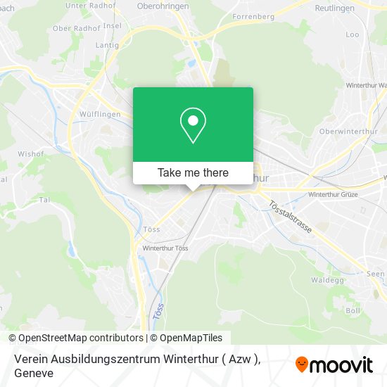 Verein Ausbildungszentrum Winterthur ( Azw ) map