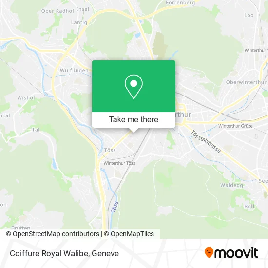 Coiffure Royal Walibe map