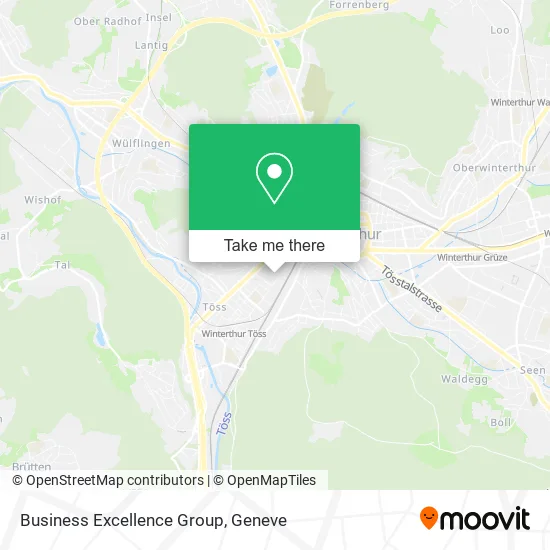 Business Excellence Group map
