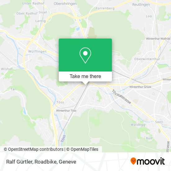 Ralf Gürtler, Roadbike map