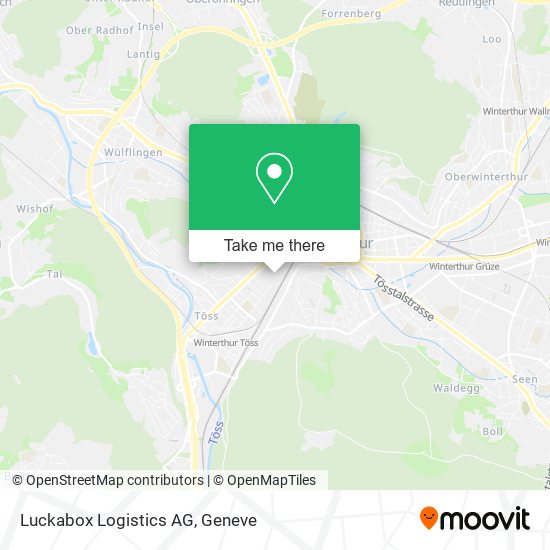 Luckabox Logistics AG map