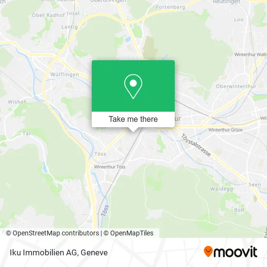 Iku Immobilien AG map