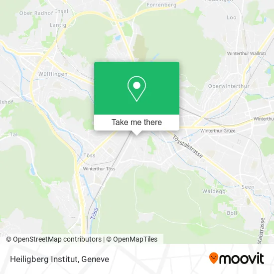 Heiligberg Institut map