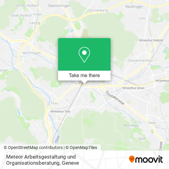 Meteor Arbeitsgestaltung und Organisationsberatung map
