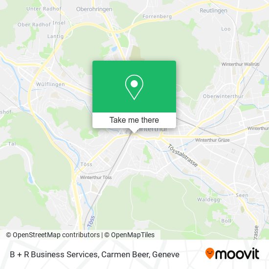 B + R Business Services, Carmen Beer map