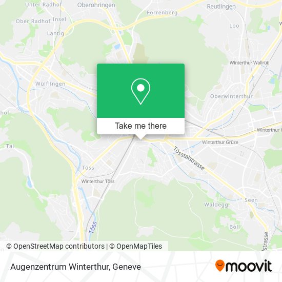 Augenzentrum Winterthur map
