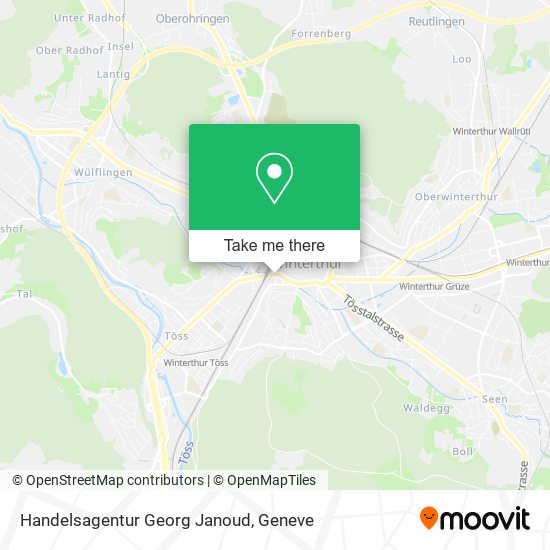 Handelsagentur Georg Janoud map
