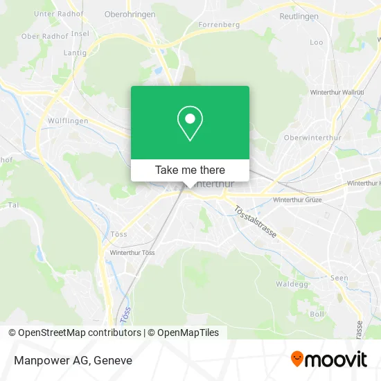 Manpower AG map