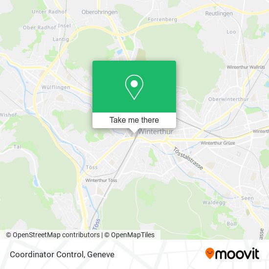 Coordinator Control map
