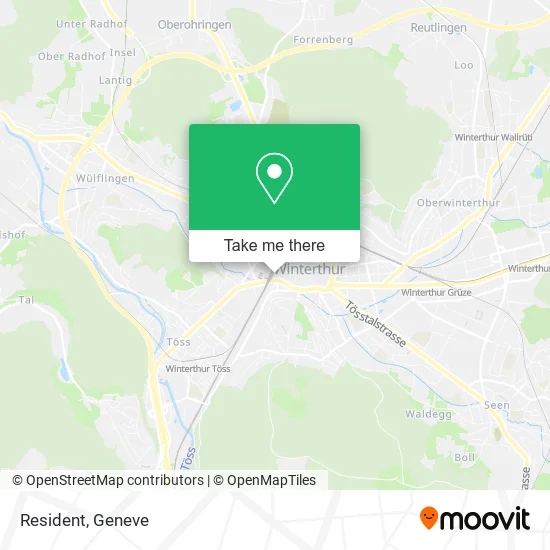 Resident map