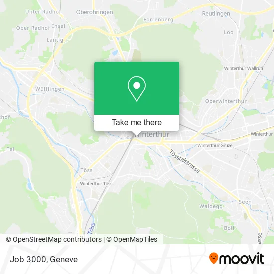 Job 3000 map