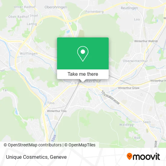 Unique Cosmetics map