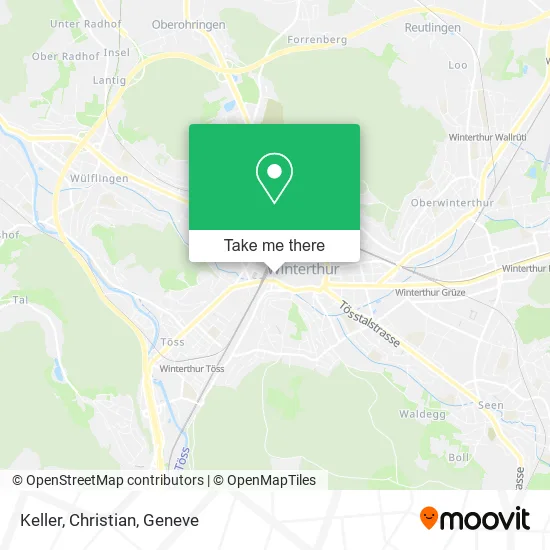 Keller, Christian map