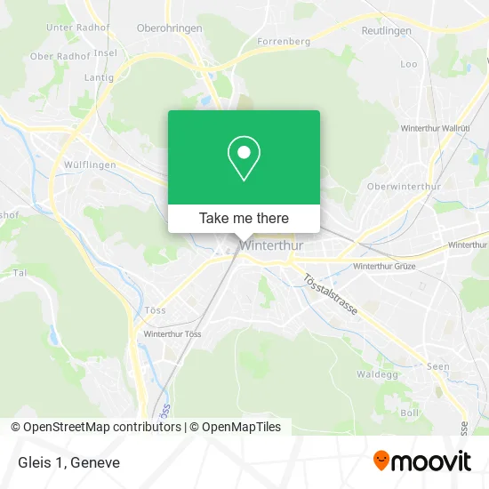 Gleis 1 map