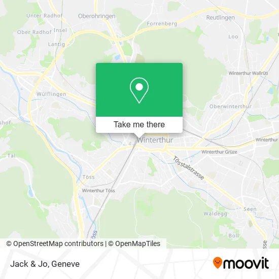 Jack & Jo map