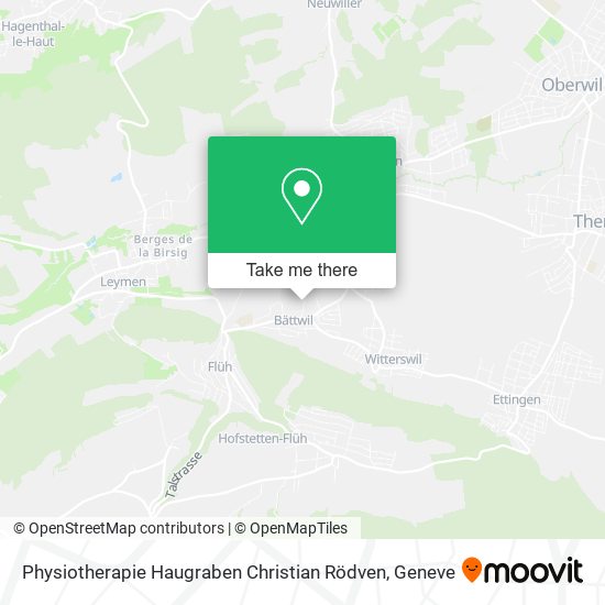 Physiotherapie Haugraben Christian Rödven map