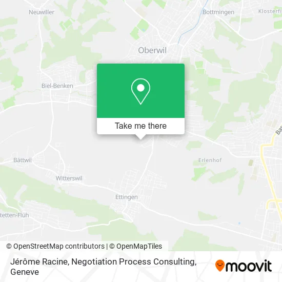 Jérôme Racine, Negotiation Process Consulting map