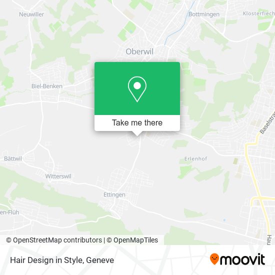 Hair Design in Style map