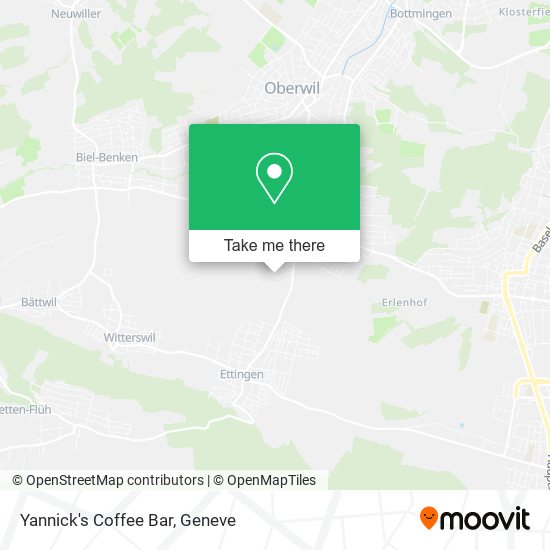 Yannick's Coffee Bar map