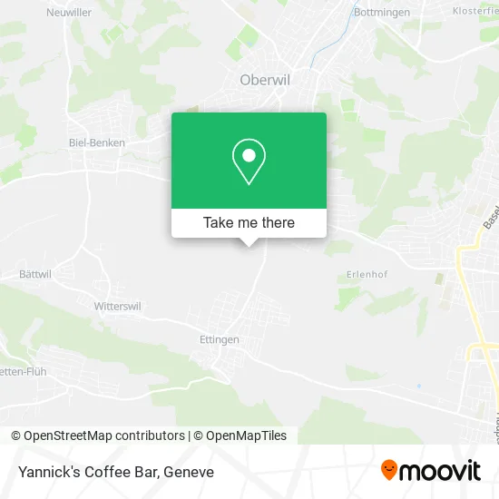 Yannick's Coffee Bar map
