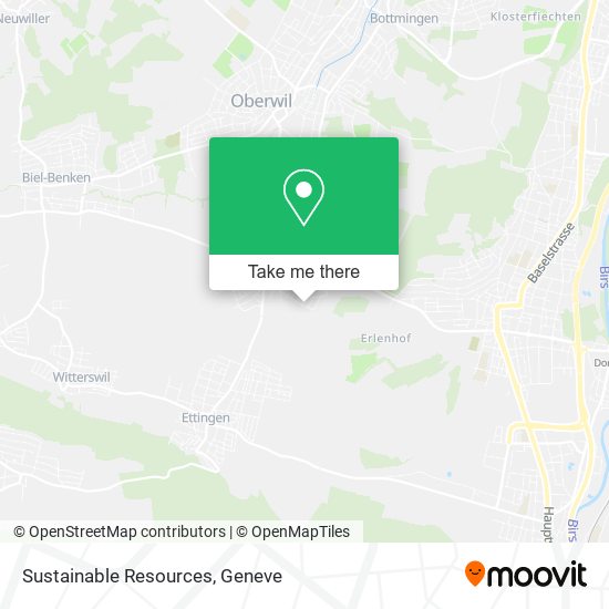 Sustainable Resources map