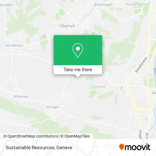 Sustainable Resources map
