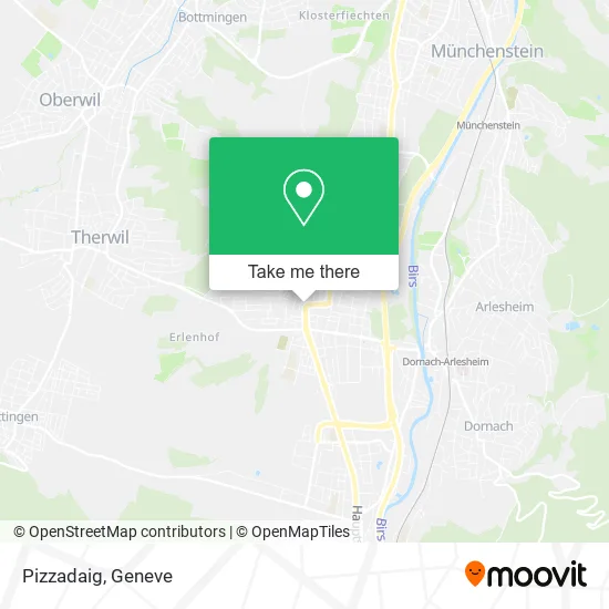 Pizzadaig map
