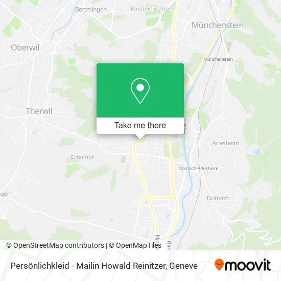 Persönlichkleid - Mailin Howald Reinitzer map