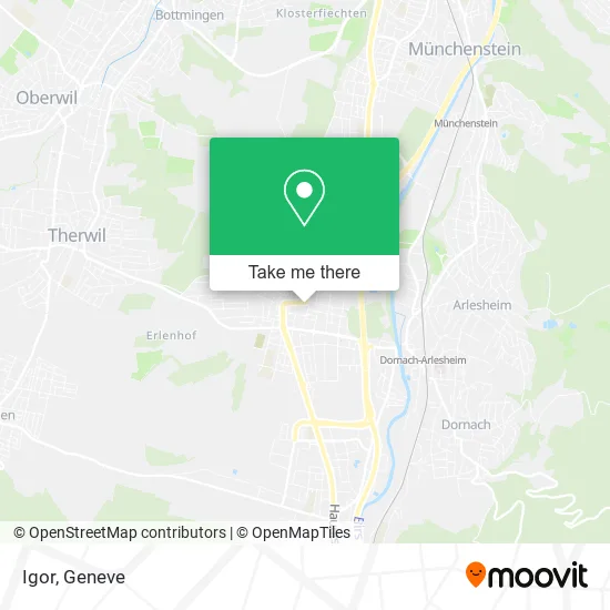 Igor map