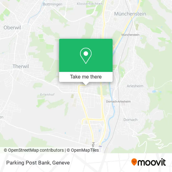 Parking Post Bank map
