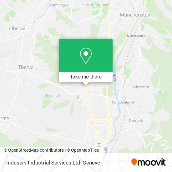Induserv Industrial Services Ltd map