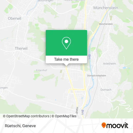 Rüetschi map