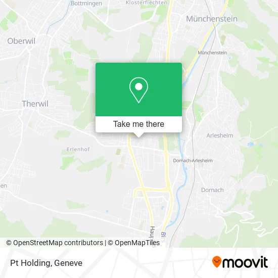 Pt Holding map