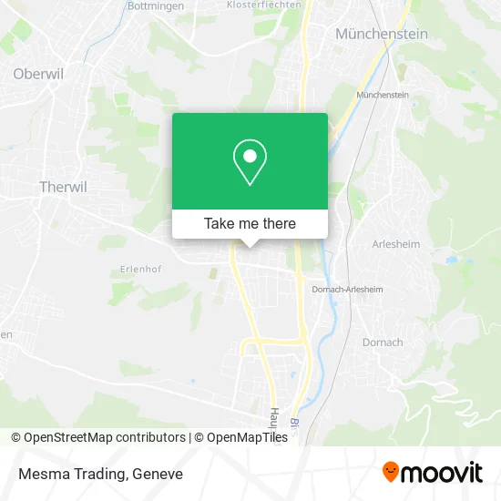 Mesma Trading map