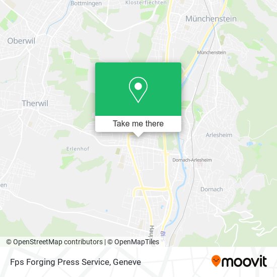 Fps Forging Press Service map