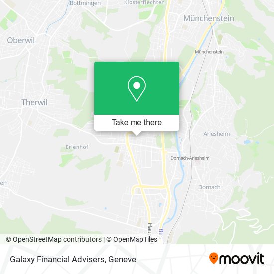 Galaxy Financial Advisers map