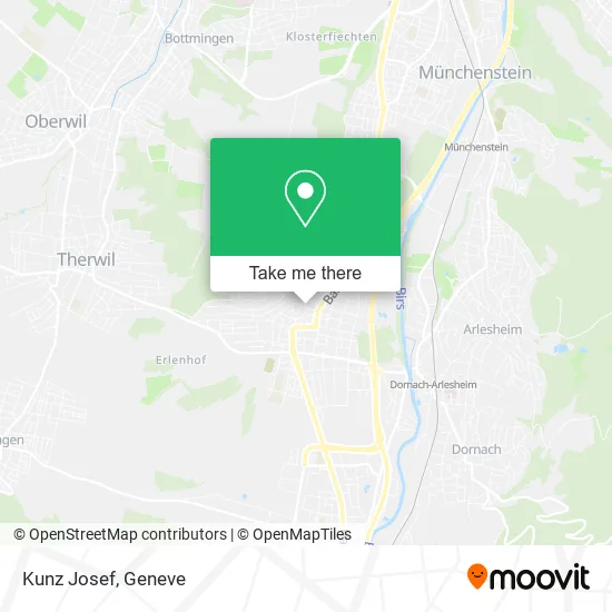 Kunz Josef map