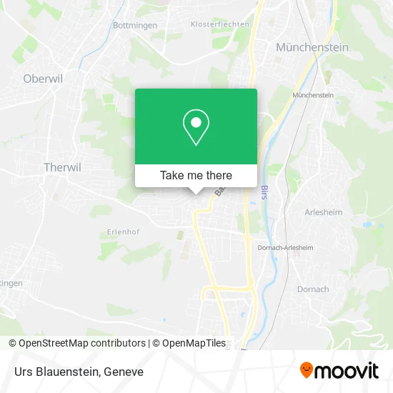 Urs Blauenstein map