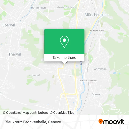 Blaukreuz-Brockenhalle map