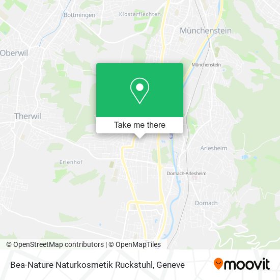 Bea-Nature Naturkosmetik Ruckstuhl map
